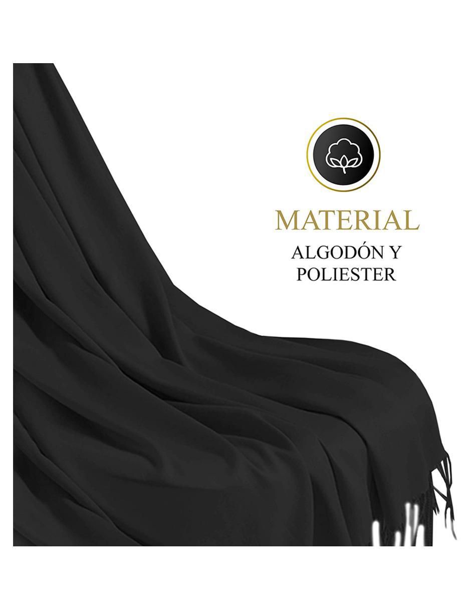 Pashmina de algodón para mujer