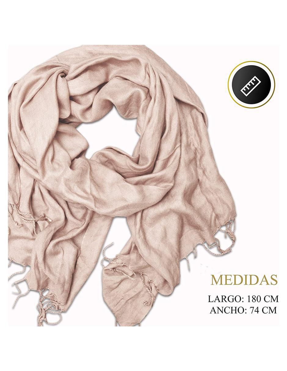 Pashmina de algodón para mujer 8