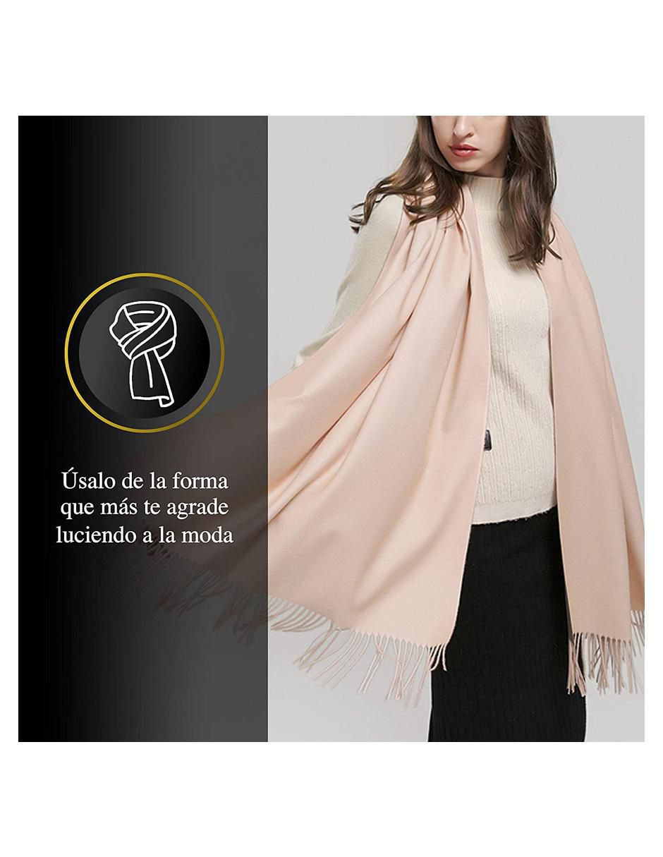 Pashmina de algodón para mujer 4