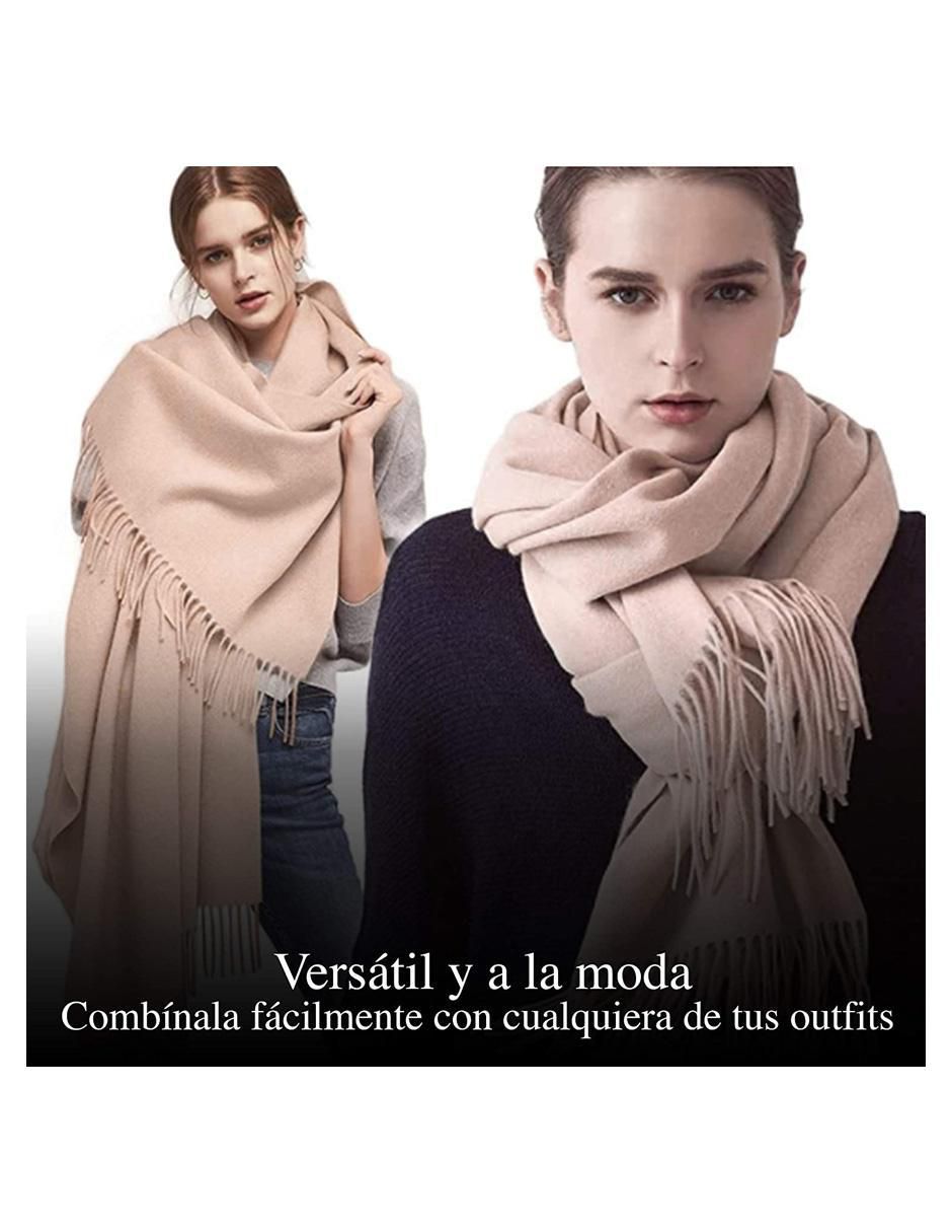 Pashmina de algodón para mujer 5
