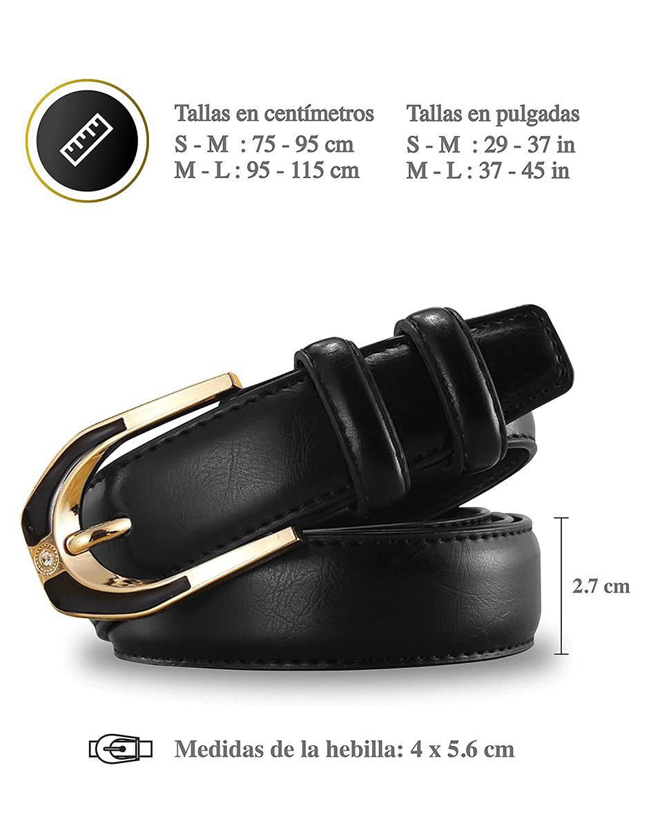 Cinturón de piel para mujer 4