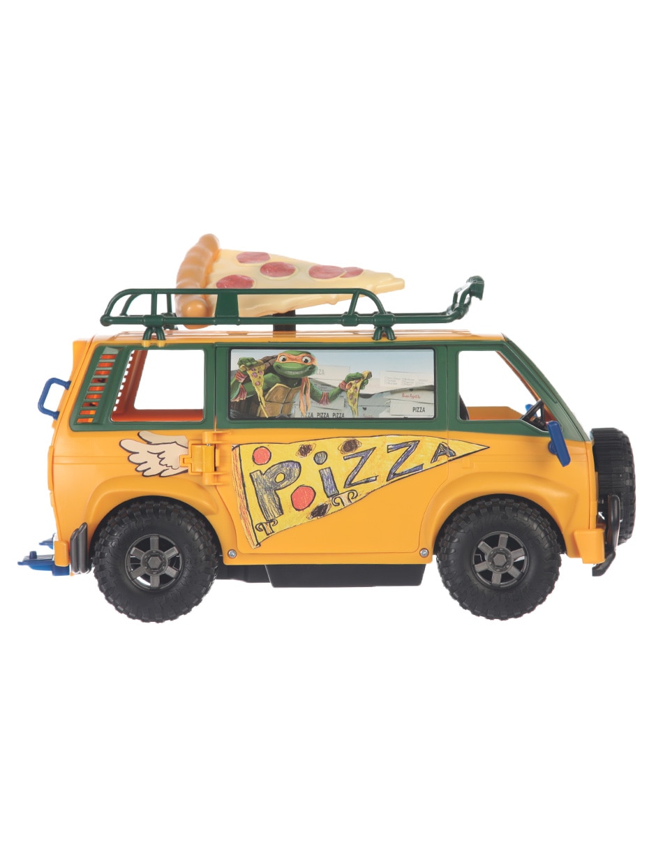 Camioneta Pizzafire Van Teenage Mutant Ninja Turtles 4