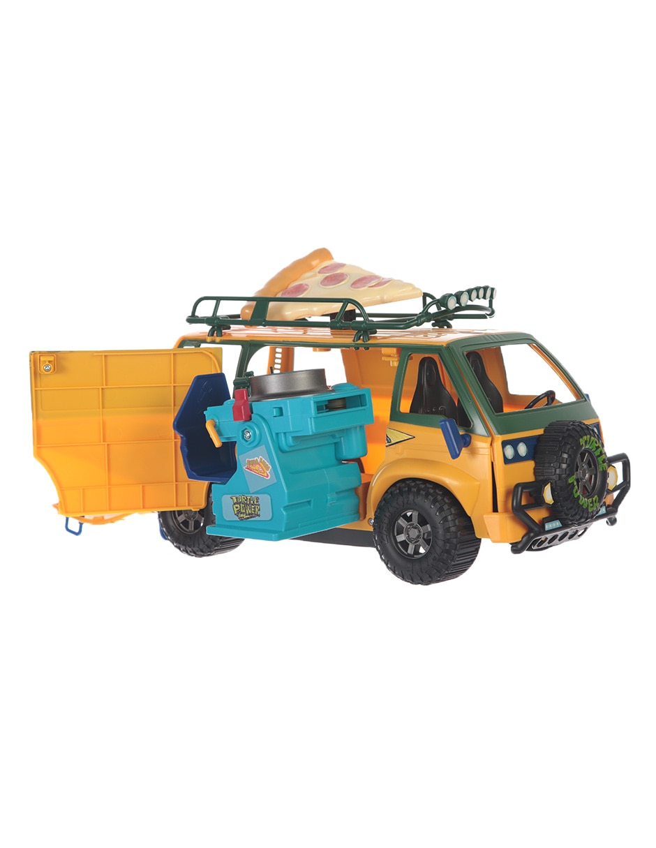 Camioneta Pizzafire Van Teenage Mutant Ninja Turtles 7