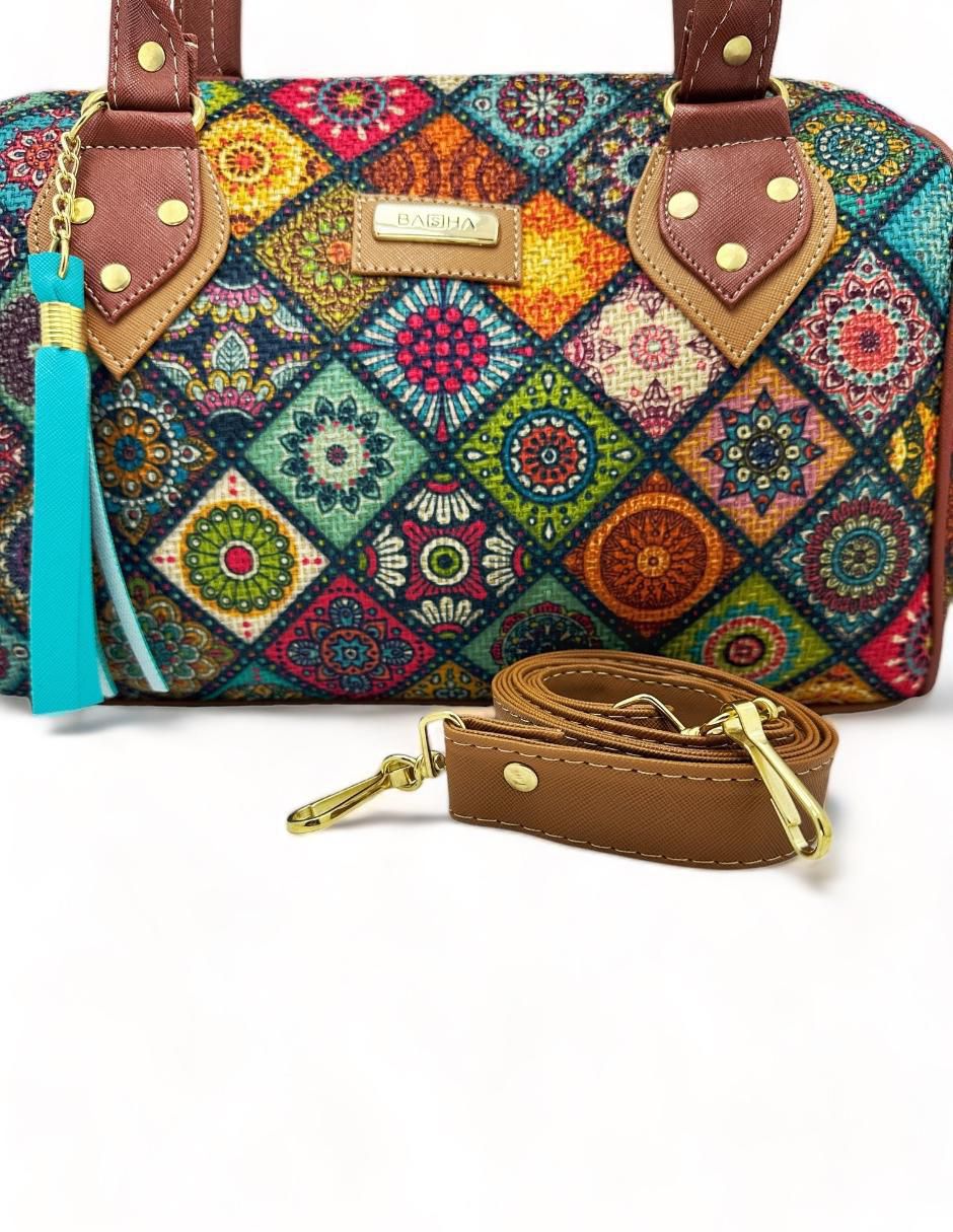 Bolsa tote Baúl Bambú para mujer 2