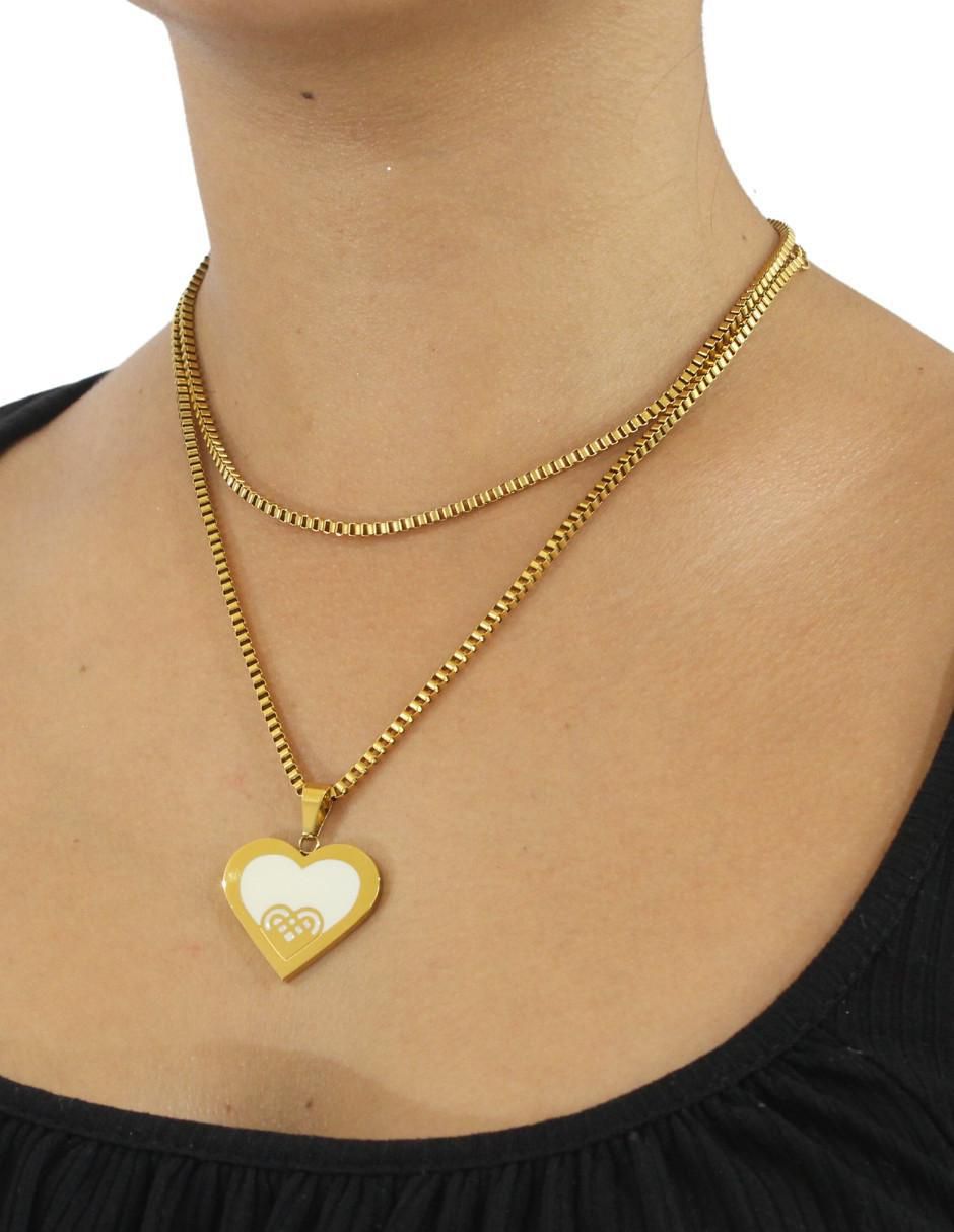 Collar corazón 4