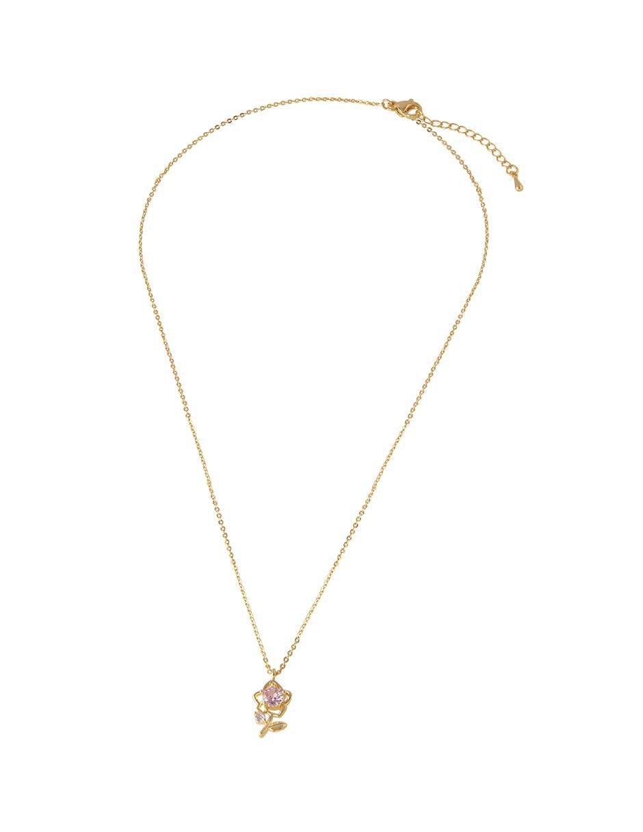 Collar flor 18 K 2
