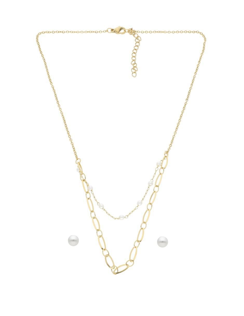 Aretes y collar Tendencias 3