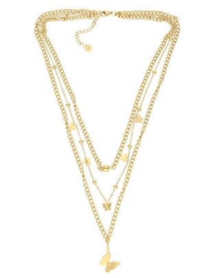 Collar de mariposa