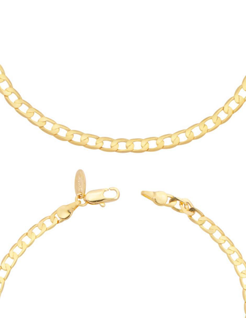Pulsera con acabado chapa de oro Pulsera con acabado chapa de oro