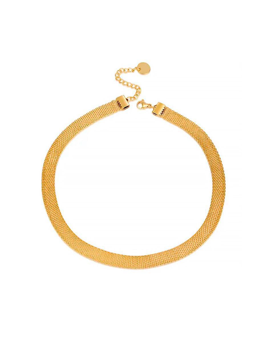 Pulsera con zirconia acabado lustre