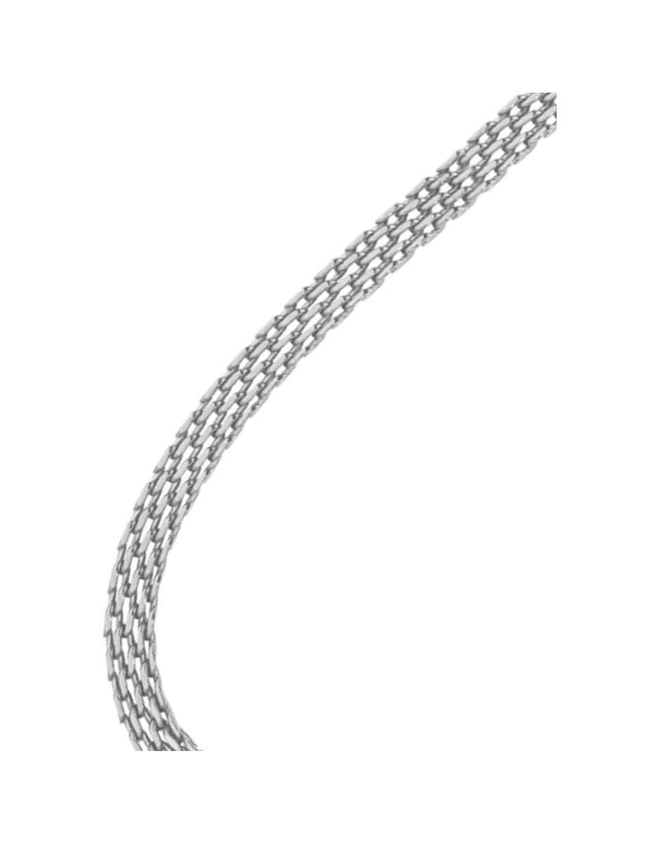 Pulsera con zirconia acabado lustre 2