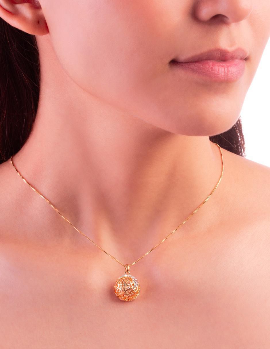 Collar esfera 18 K 3