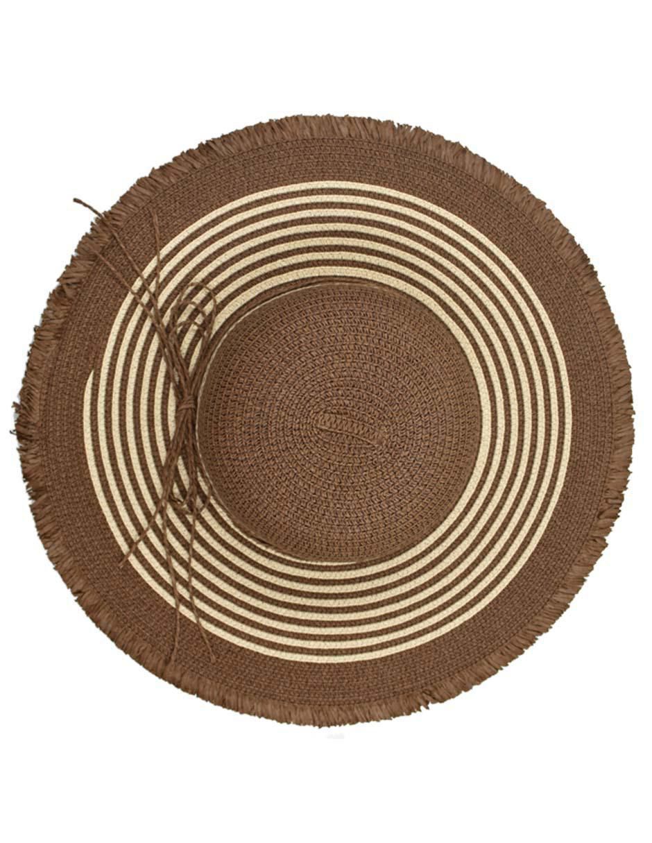 Sombrero estampado líneas Sombrero estampado líneas