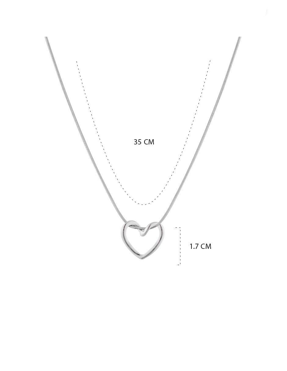 Collar corazón 5