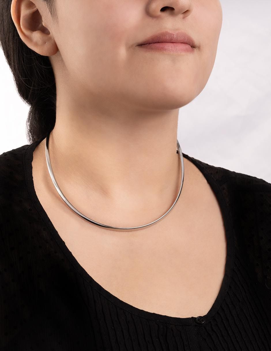 Collar con acabado baño de oro 2