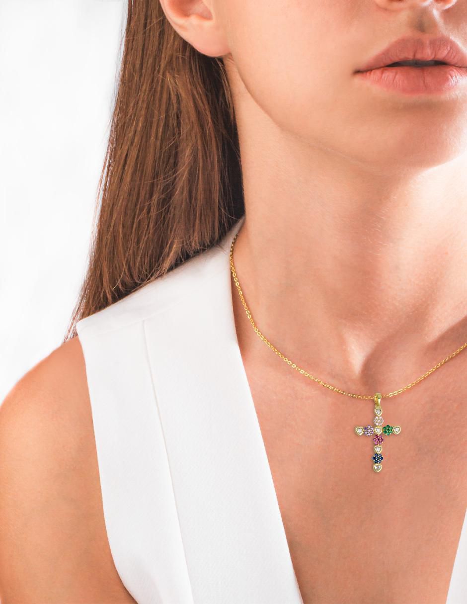 Collar cruz 3