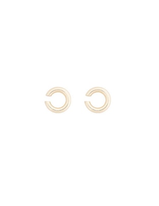Aretes con acabado brillante
