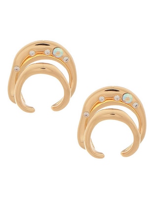 Aretes con acabado brillante 1