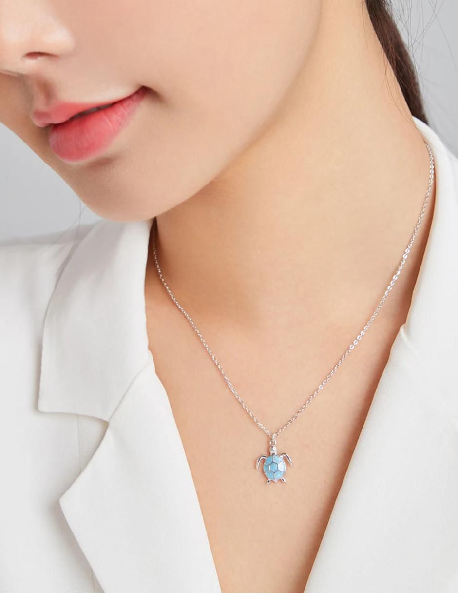 Collar tortuga Nature de plata P 925 2