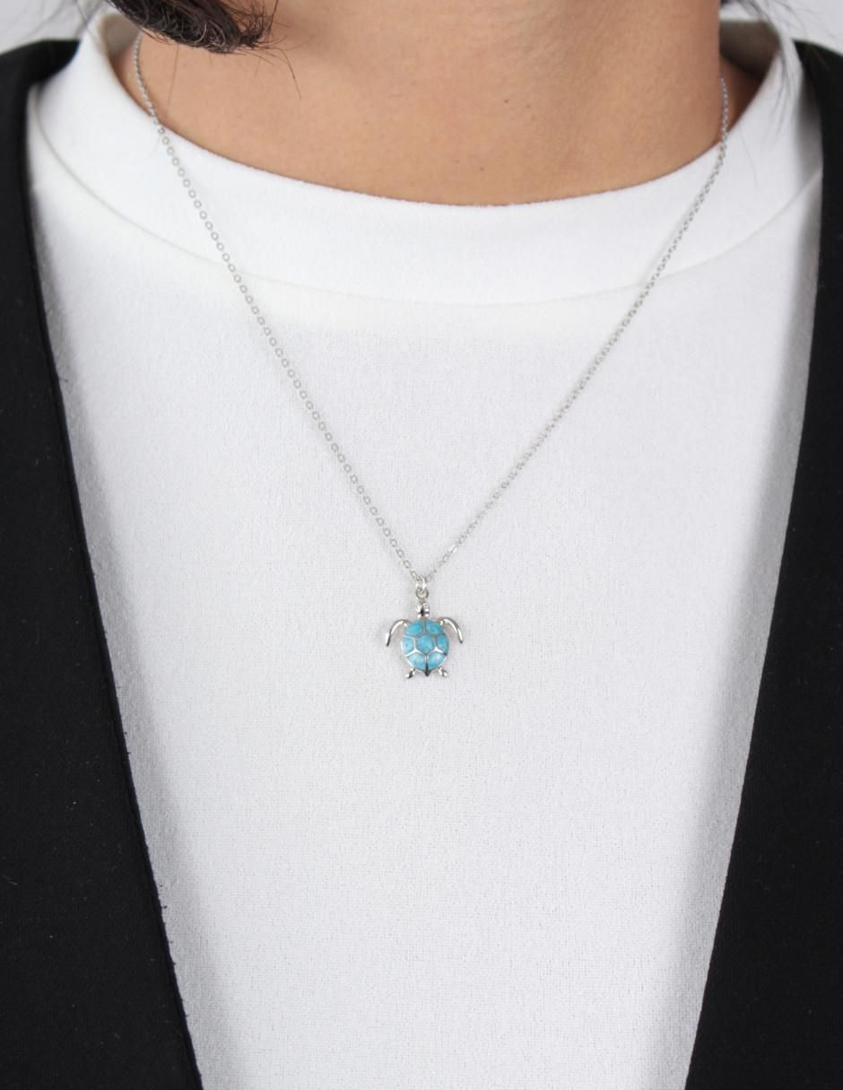 Collar tortuga Nature de plata P 925 3