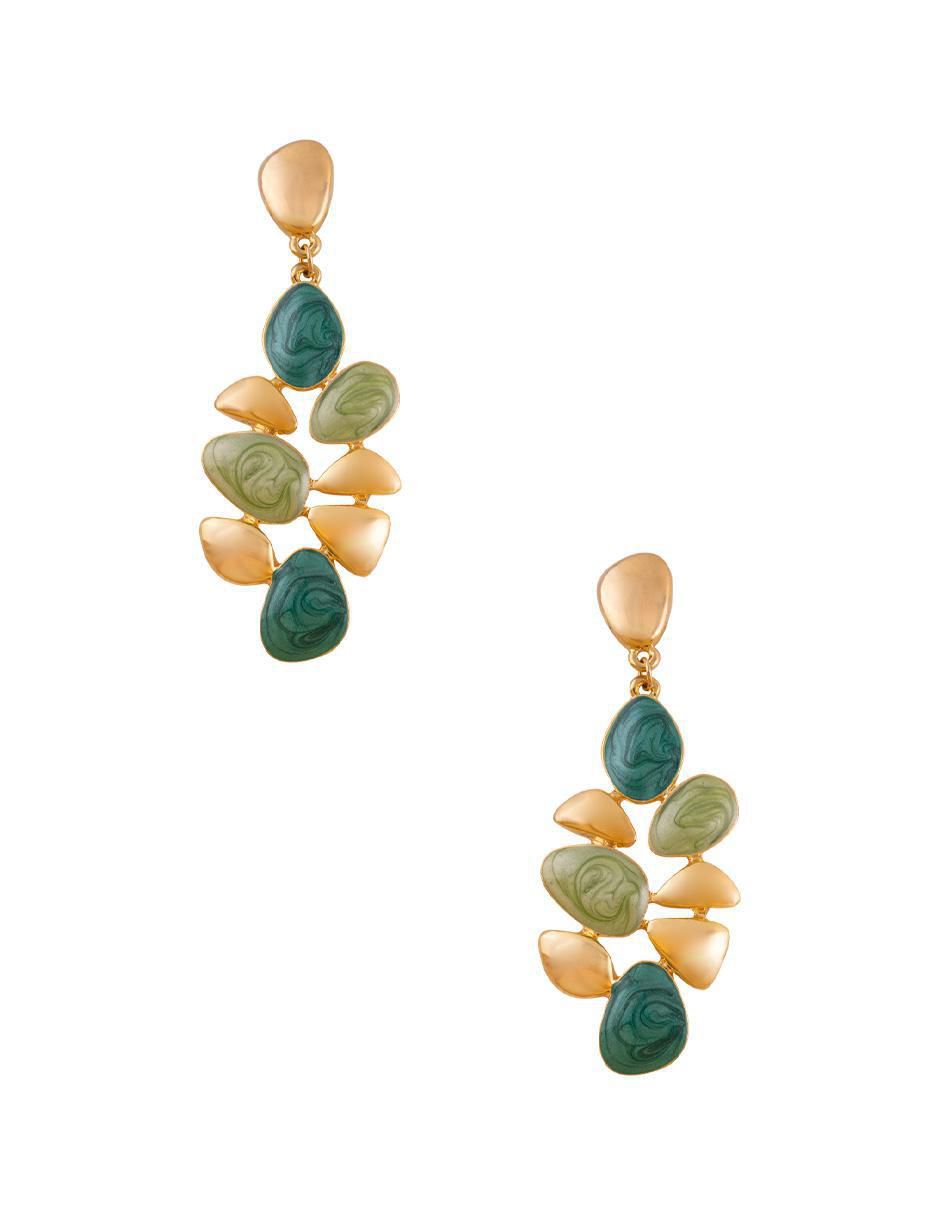 Aretes con acabado brillante Aretes con acabado brillante