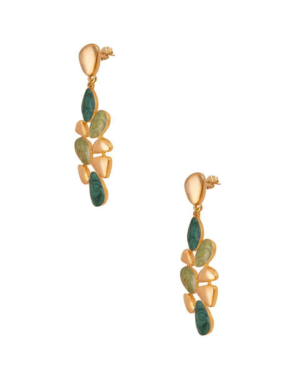 Aretes con acabado brillante 3