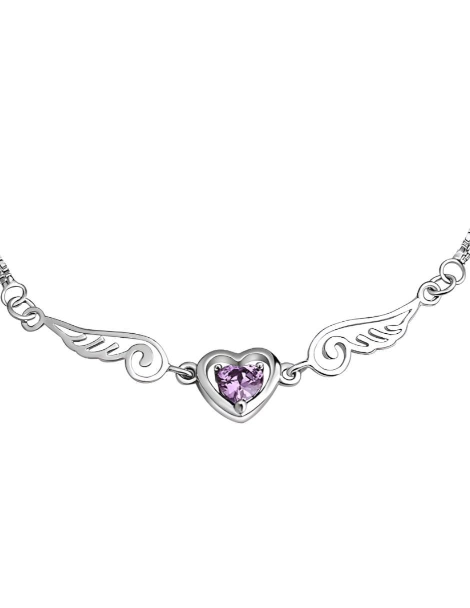 Pulsera de plata P 925 con acabado pavé