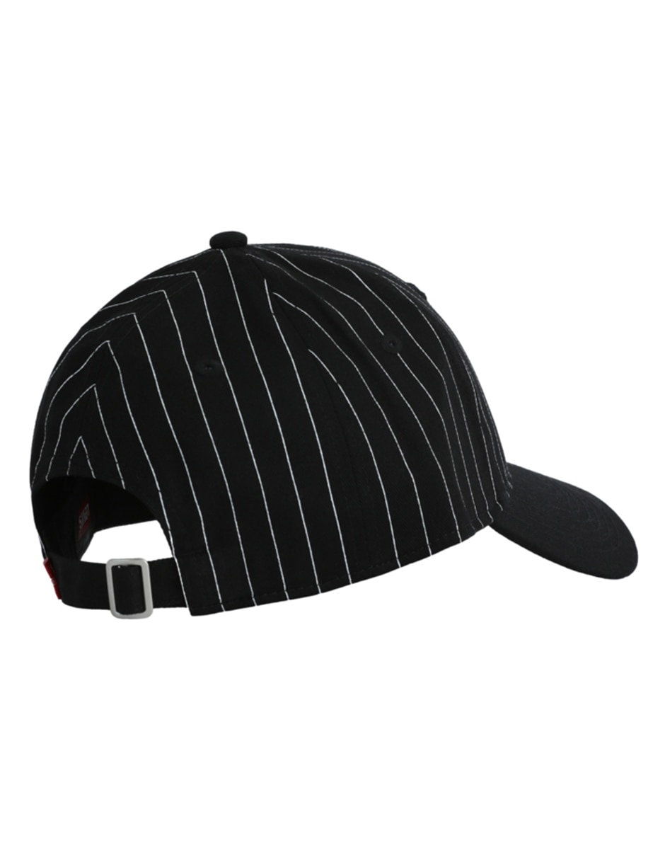 Gorra con visera curva hebilla para mujer