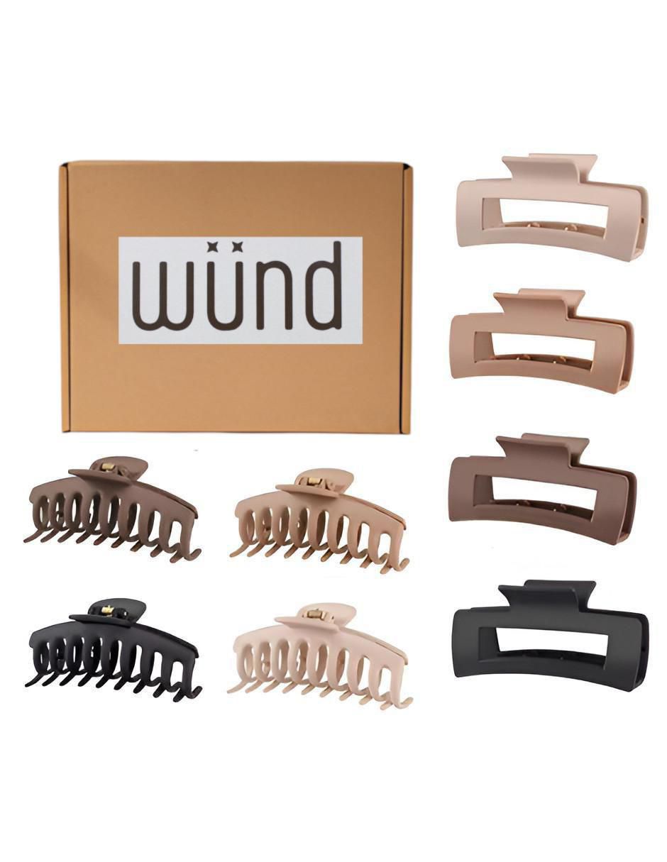 Set de pinzas para el cabello de plástico 6