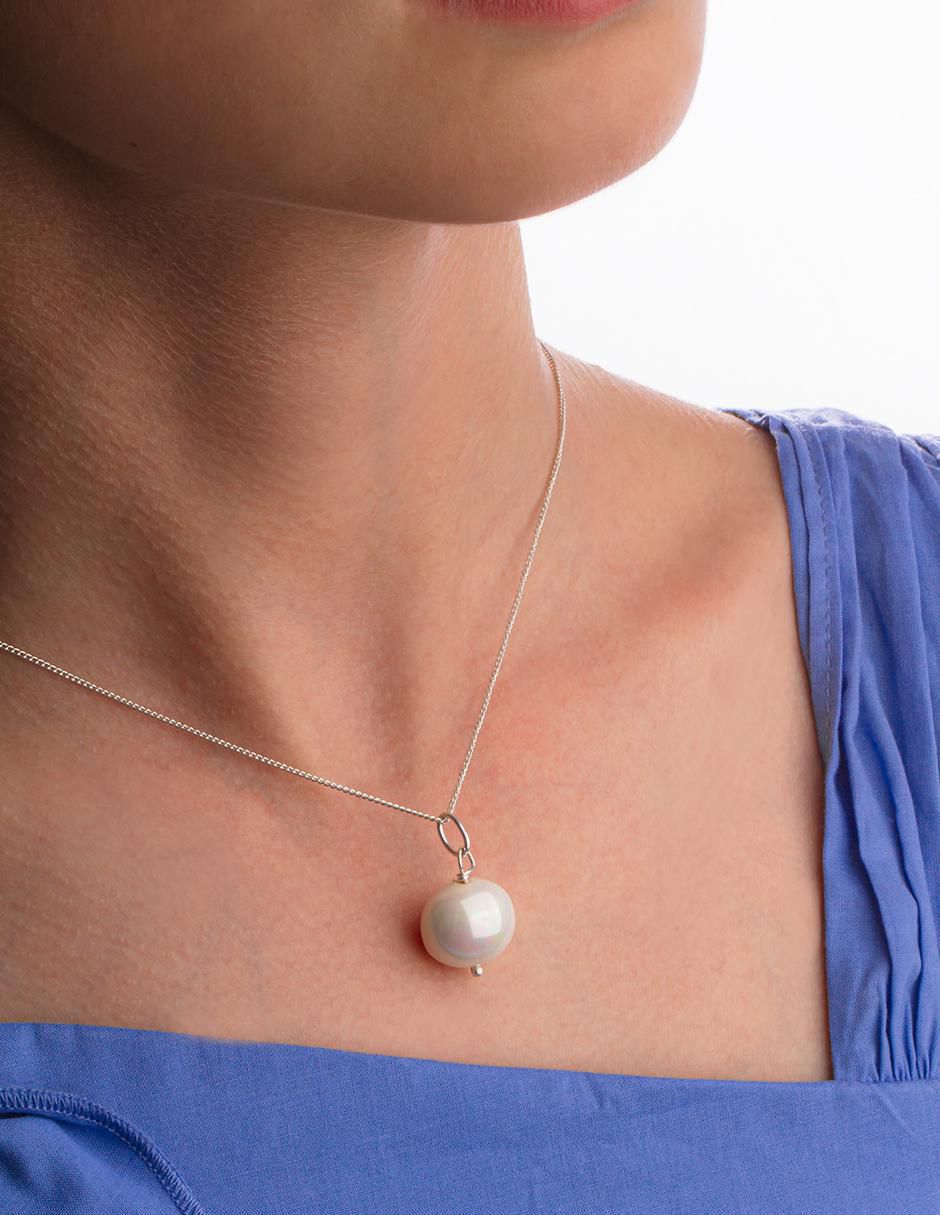 Collar esfera de plata P 925 2