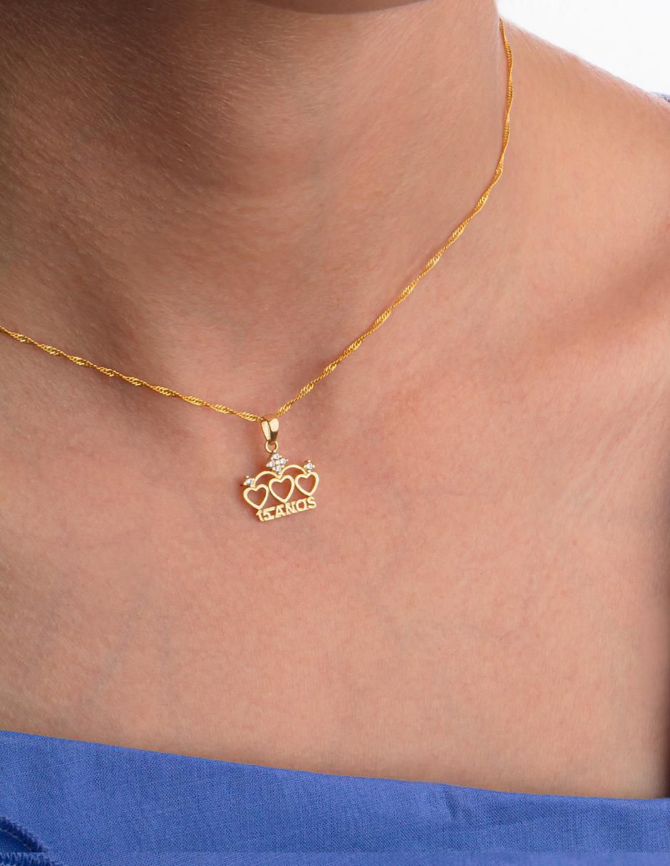 Collar de oro 10 K 2