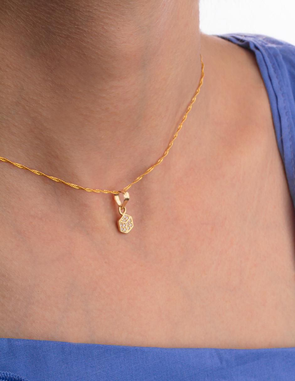 Collar de oro 10 K 2