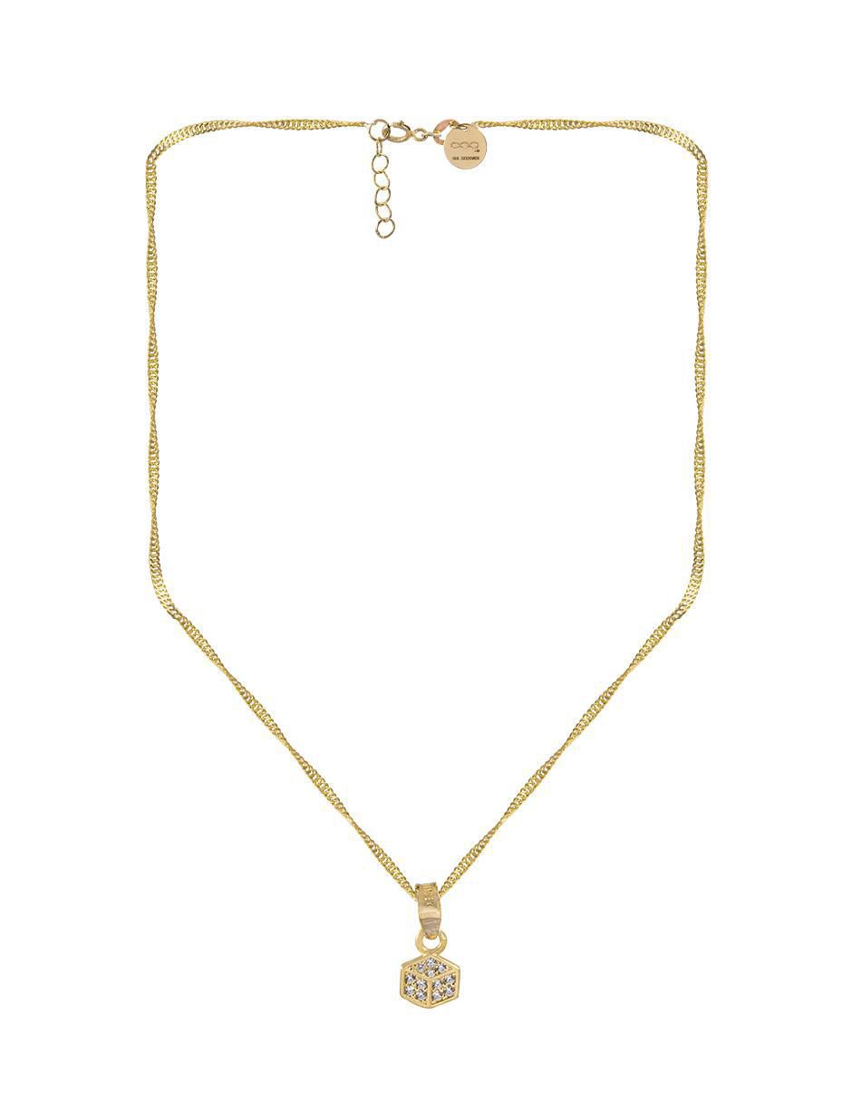 Collar de oro 10 K 3
