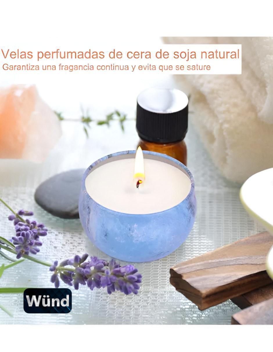 Vela aromática 12 piezas aroma dulce 3