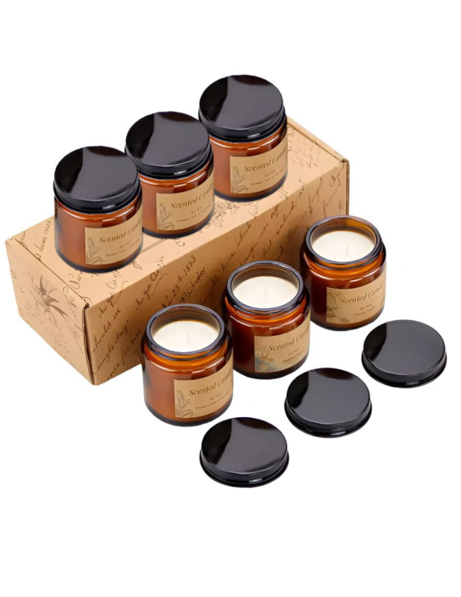 Vela aromática 6 piezas aroma dulce Vela aromática 6 piezas aroma dulce