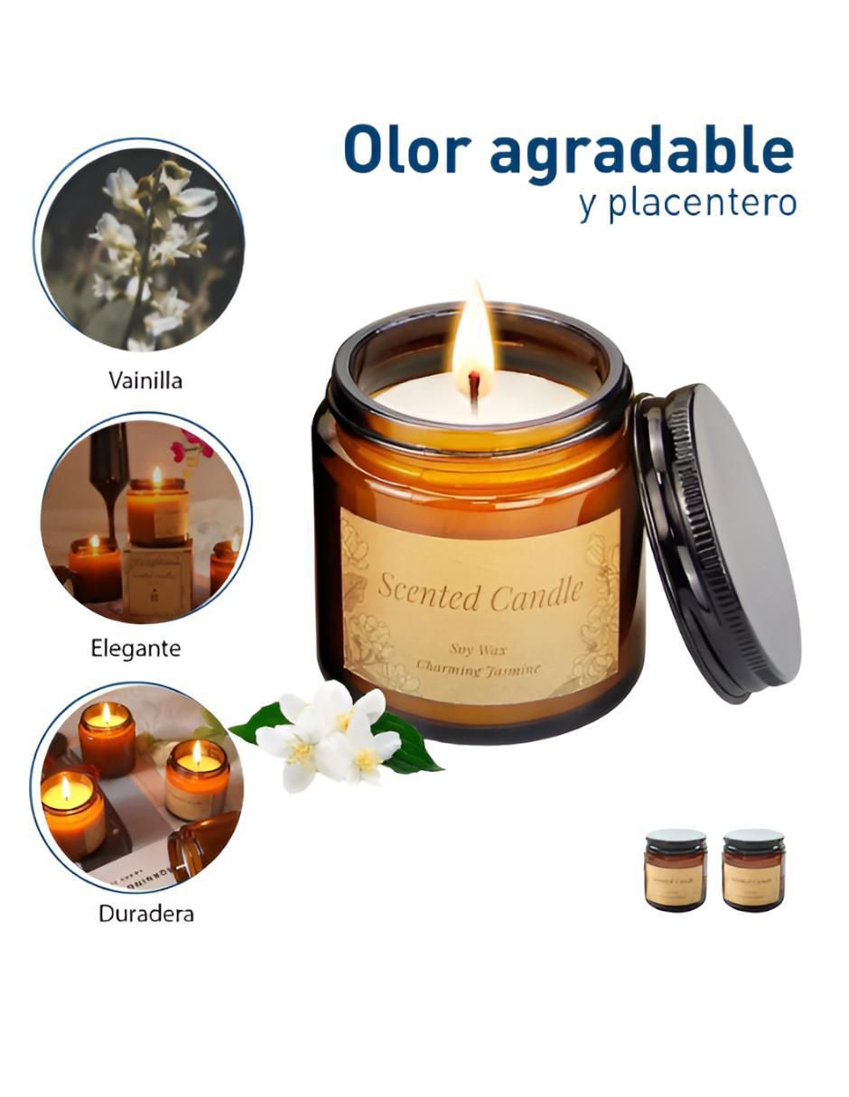 Vela aromática 6 piezas aroma dulce 2
