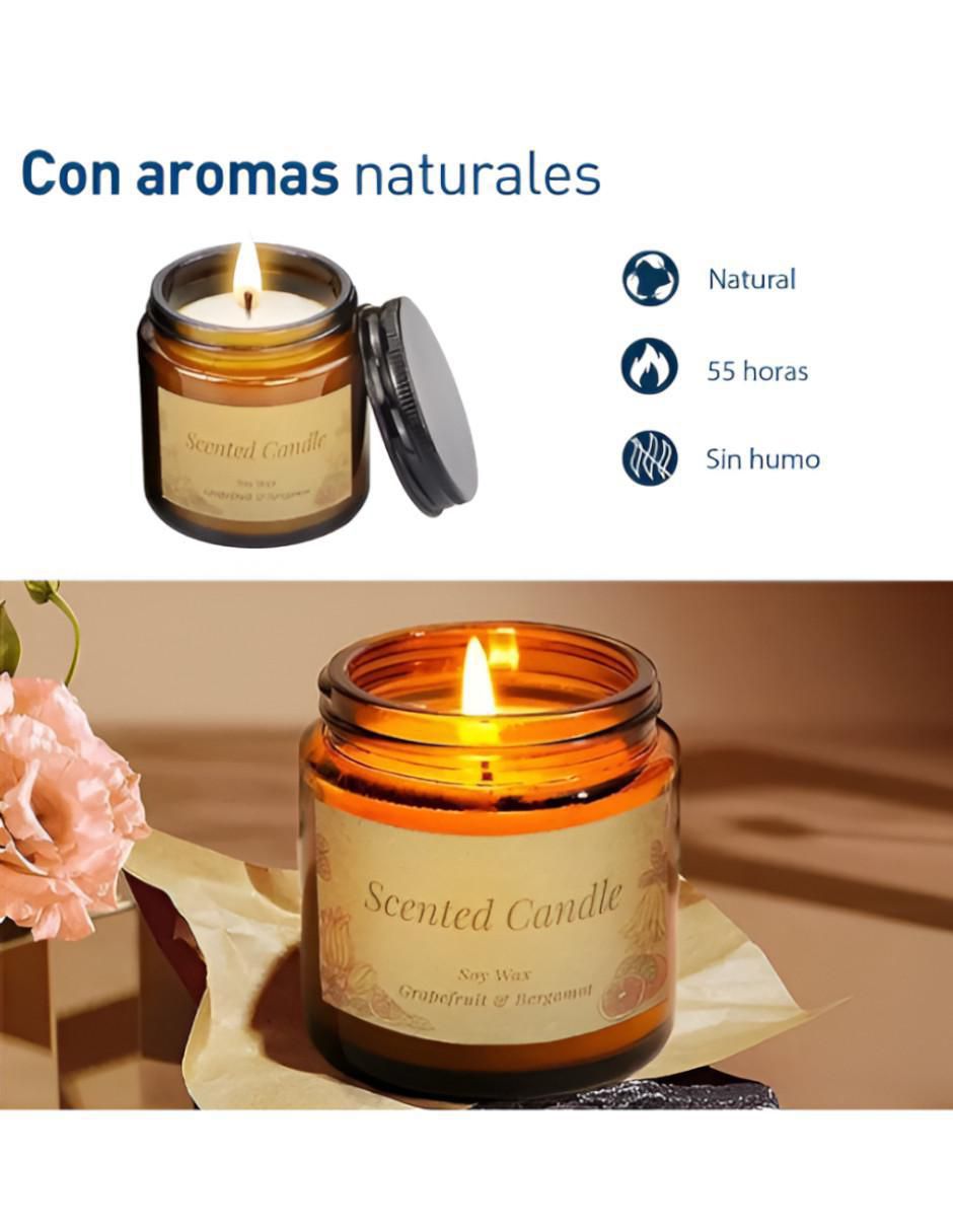 Vela aromática 6 piezas aroma dulce 3
