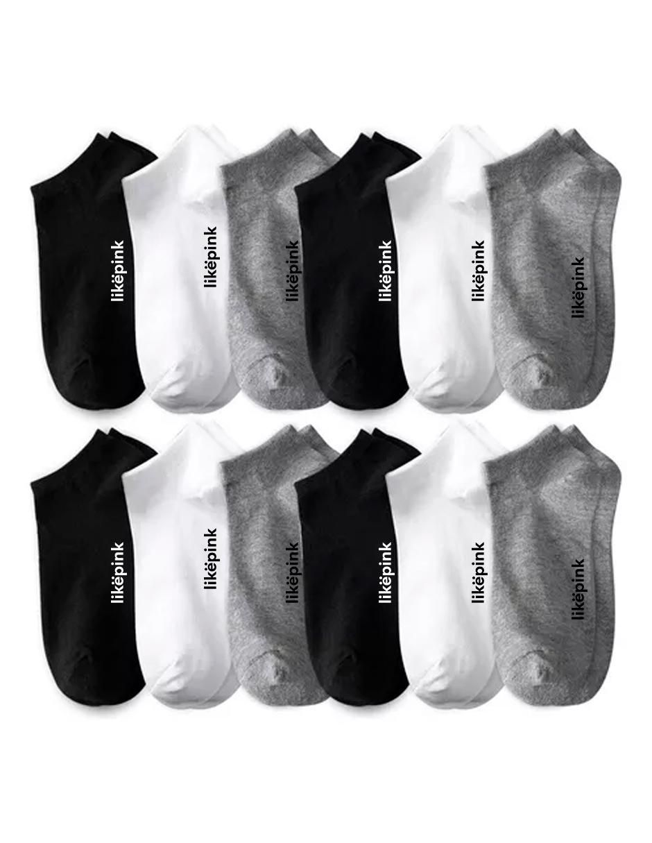 Calcetín comfort para mujer 12 pares Calcetín comfort para mujer 12 pares