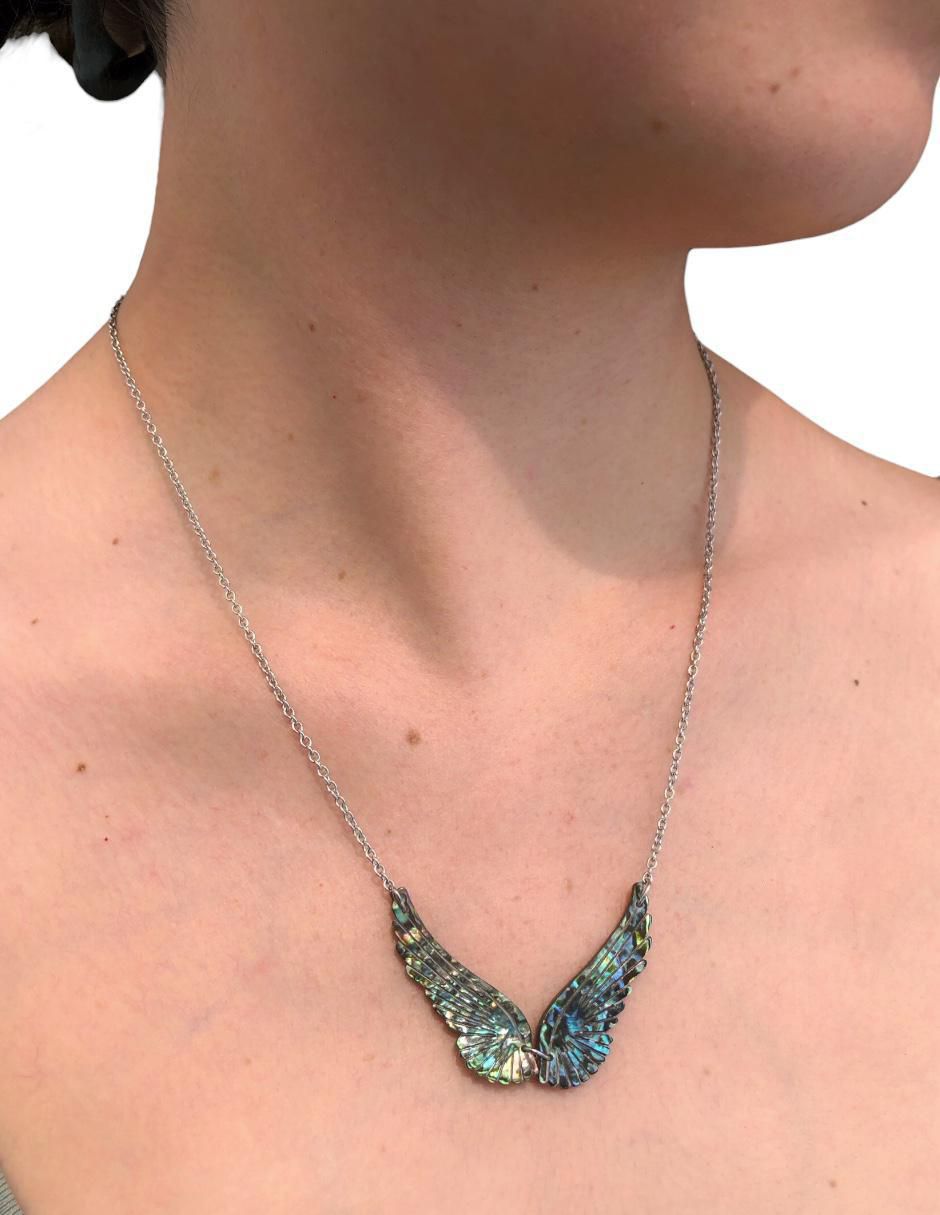 Collar Ángel alas 3