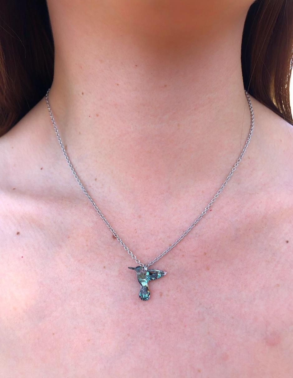 Collar de colibrí 3