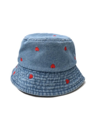 Sombrero bucket estampado corazón