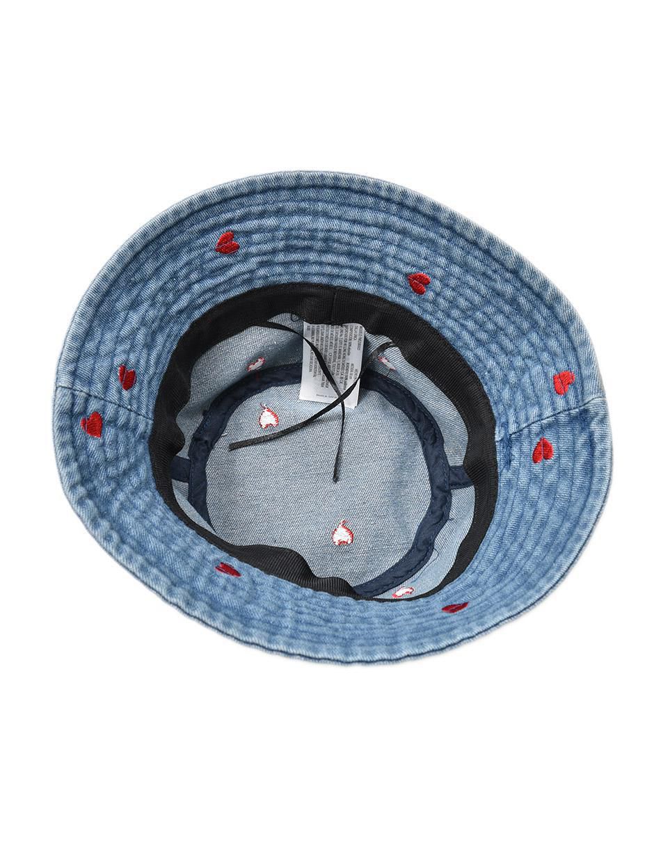 Sombrero bucket estampado corazón 2
