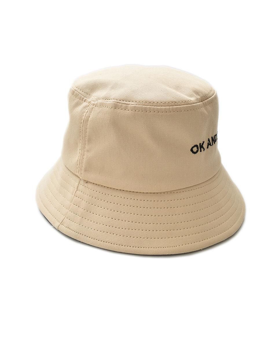 Sombrero bucket estampado letras 4