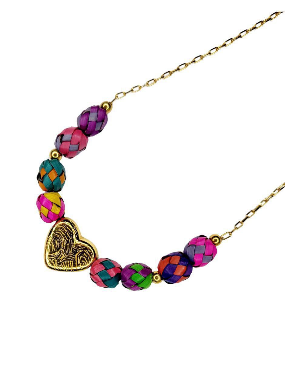 Collar de corazón Palma 3