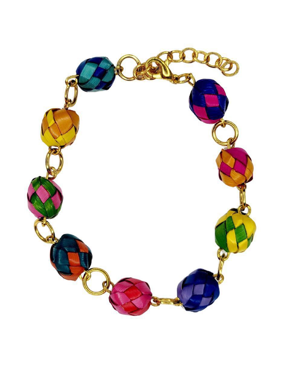 Pulsera Palma con acabado esmaltado Pulsera Palma con acabado esmaltado