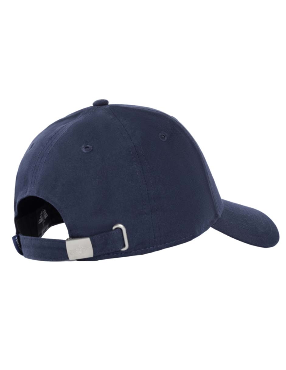 Gorra con visera curva hebilla para mujer