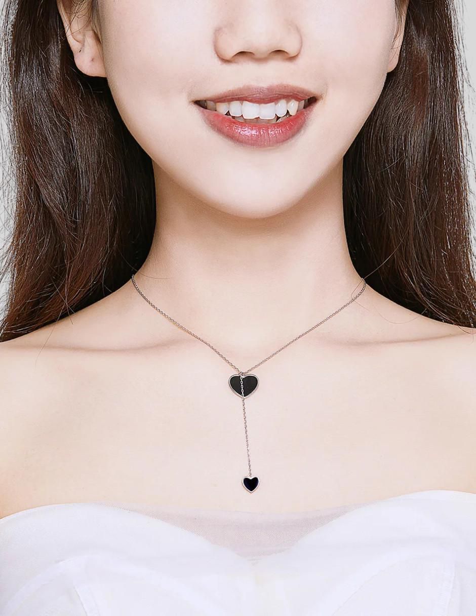 Collar corazón Beauty de plata P 925 2