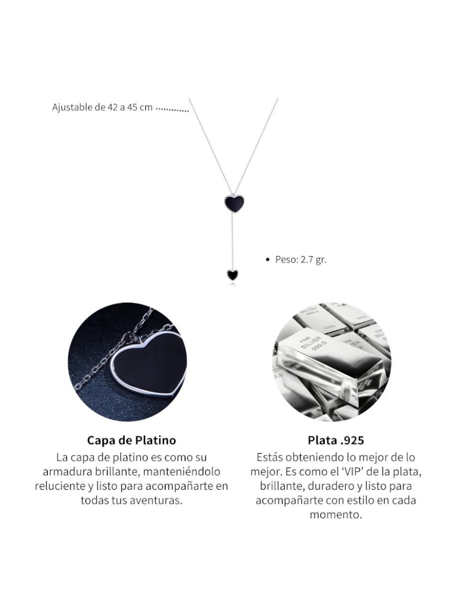 Collar corazón Beauty de plata P 925 4
