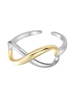 Anillo de infinito Beauty P 925 de plata brillante