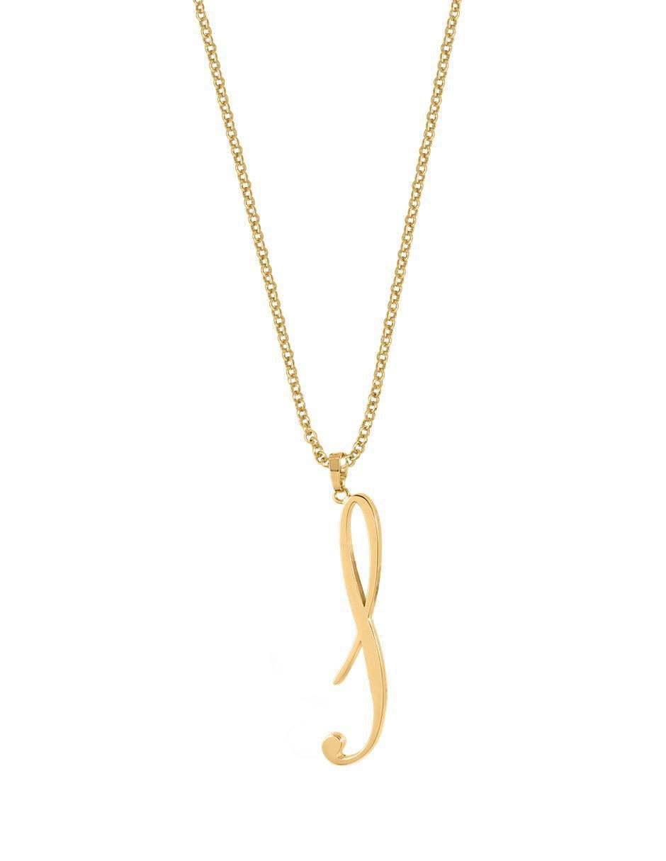 Collar letra s 18 K